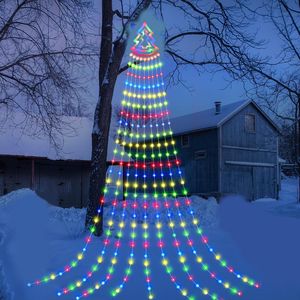 Luces LED de cortina 9 x 3 metros colores