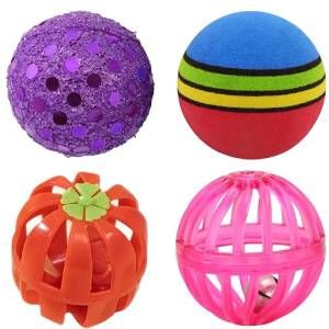 Juguete para gato de doble succion 4 piezas