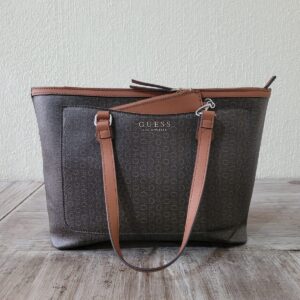 Bolsa Guess Los Angeles Grande café